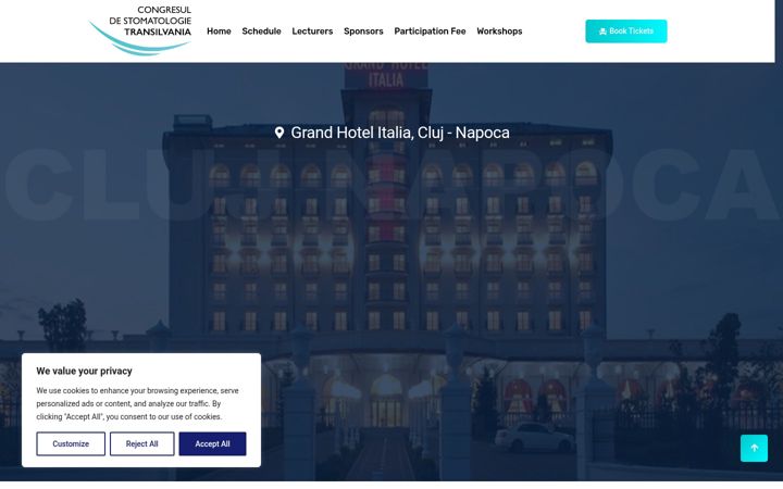 Screenshot of congresultransilvania.ro