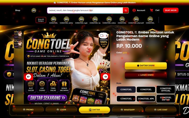 Screenshot of congtoel.net