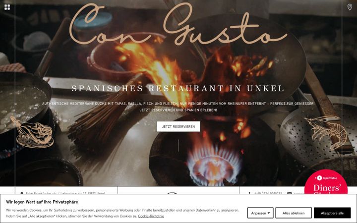 Screenshot of congustoexperience.de