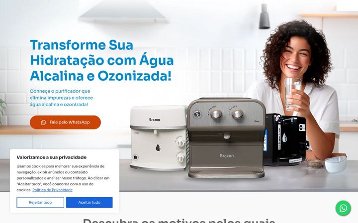Screenshot of conhecabrazon.com.br
