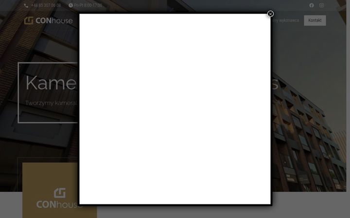 Screenshot of conhouse.com.pl