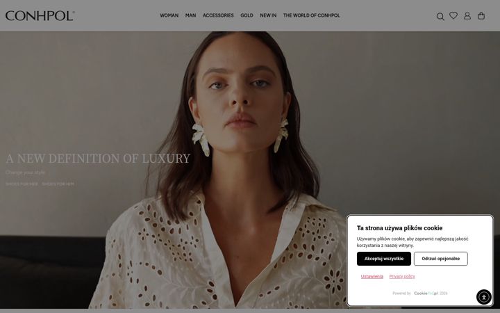 Screenshot of conhpol.pl