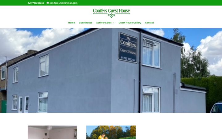 Screenshot of conifers-guesthouse.co.uk