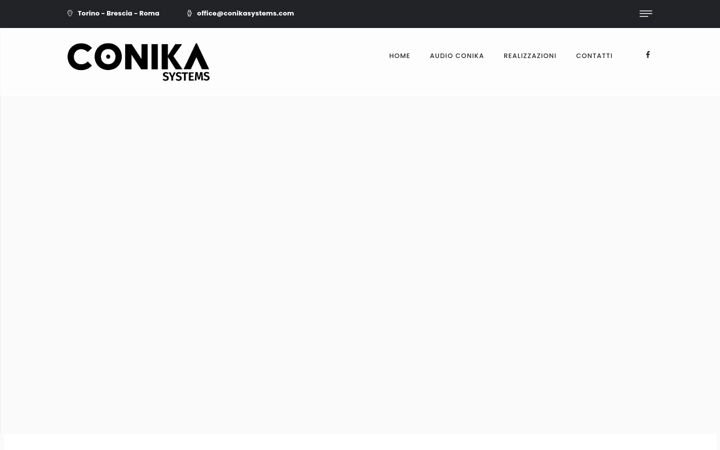 Screenshot of conikasystems.com