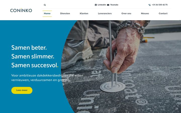Screenshot of coninko.nl