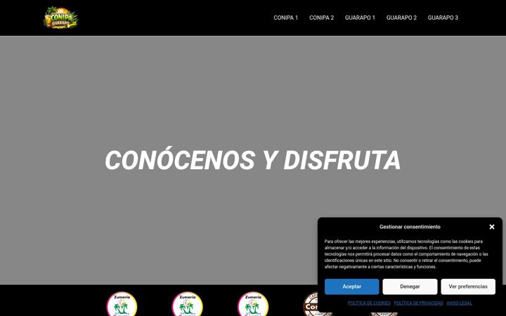 Screenshot von conipaguarapo.es