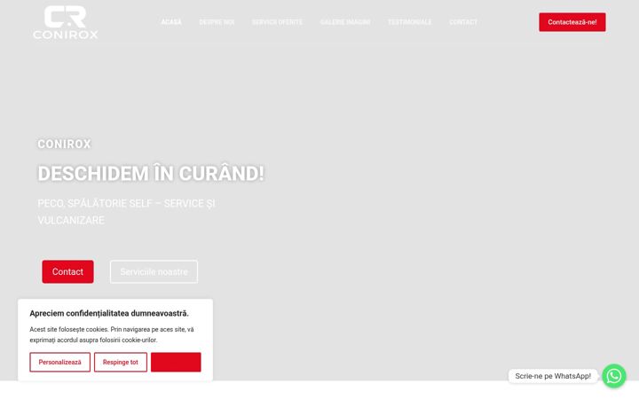 Screenshot of conirox.ro