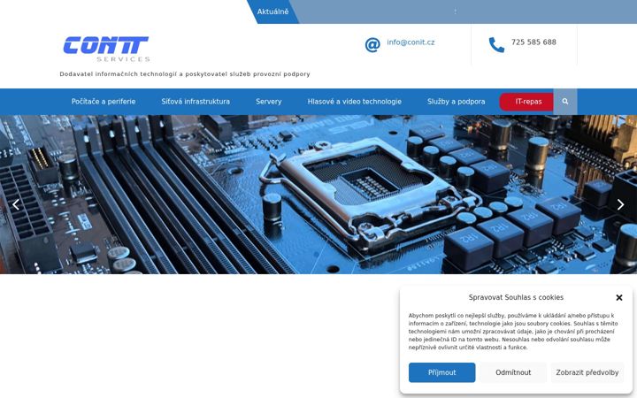 Screenshot van conit.cz