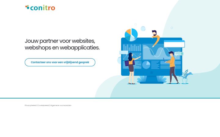 Screenshot of conitro.be