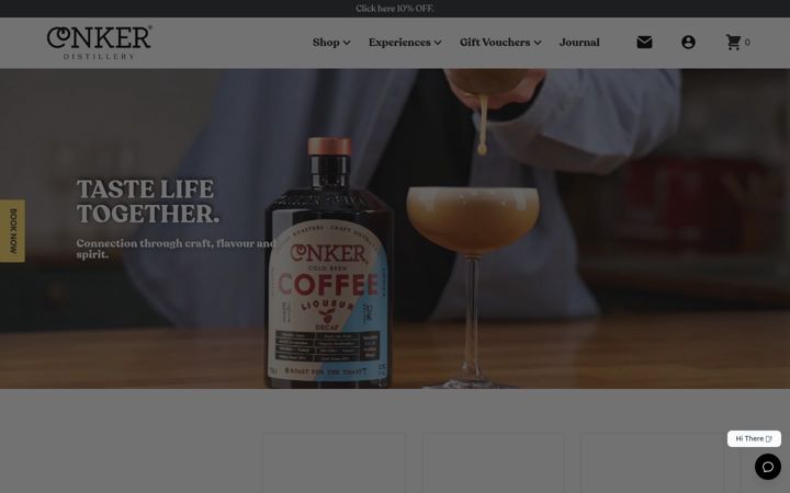 Screenshot van conkerspirit.co.uk
