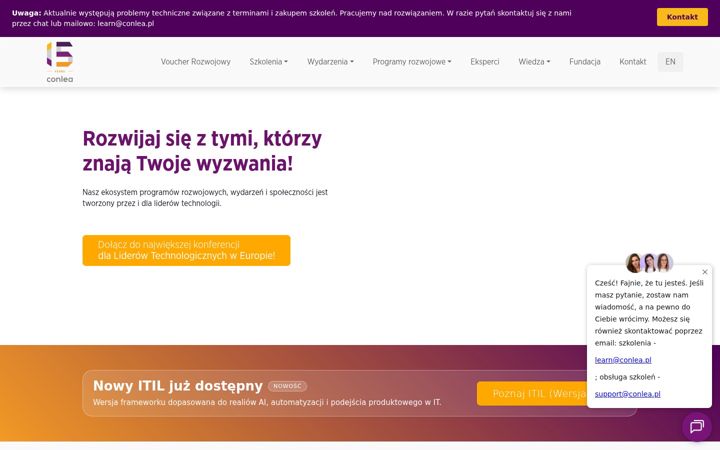 Ekrano kopija conlea.pl