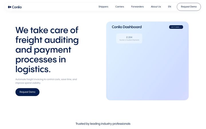 Screenshot of conlio.com