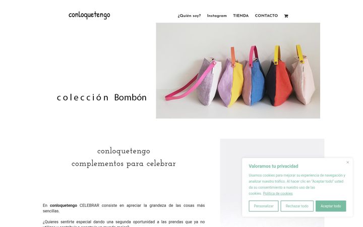 Screenshot von conloquetengo.es