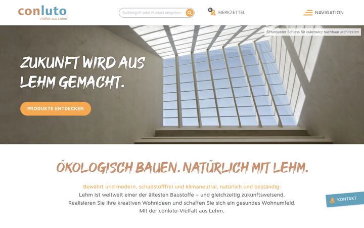 Screenshot of conluto.de
