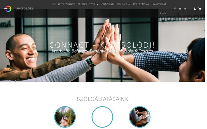 Екранна снимка на connact.hu