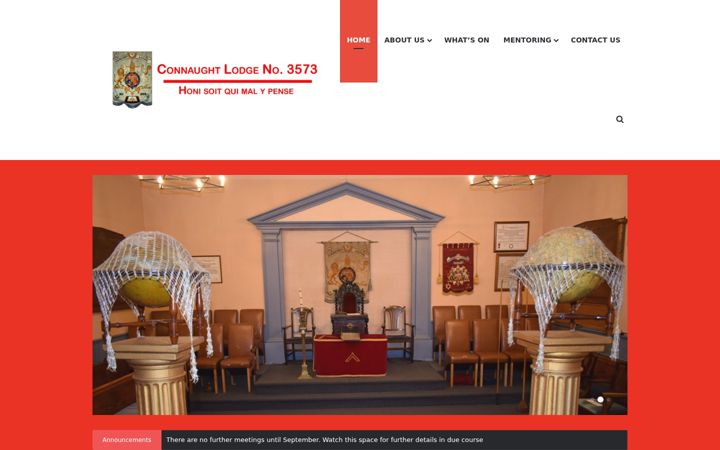 Екранна снимка на connaughtlodge.org