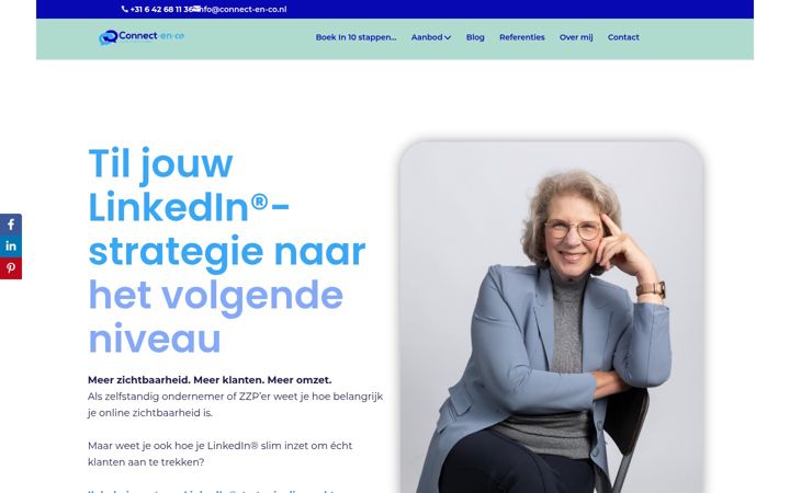 Screenshot von connect-en-co.nl