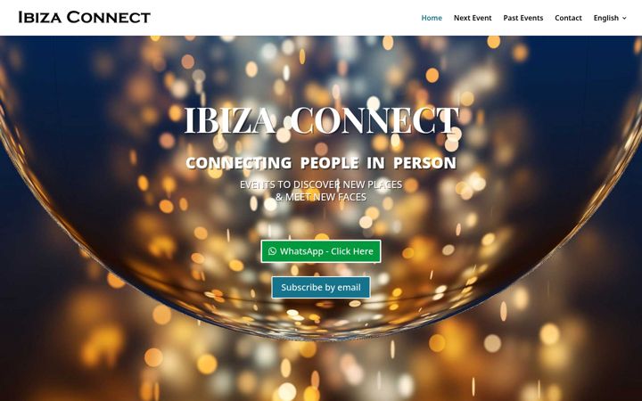Screenshot of connect-events.info