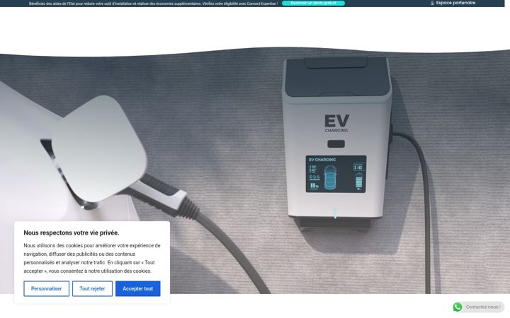Screenshot von connect-expertise.fr