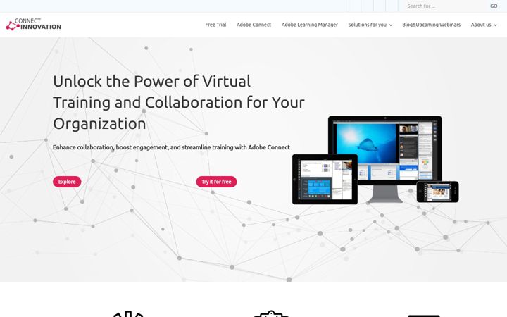 Screenshot of connect-innovation.com