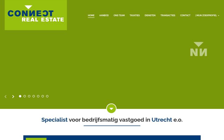 Screenshot of connect-realestate.nl