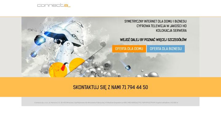Screenshot of connecta.pl