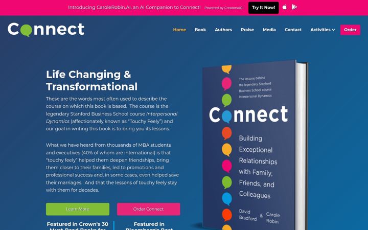 Screenshot of connectandrelate.com