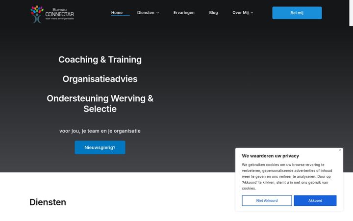 Screenshot of connectar.nl