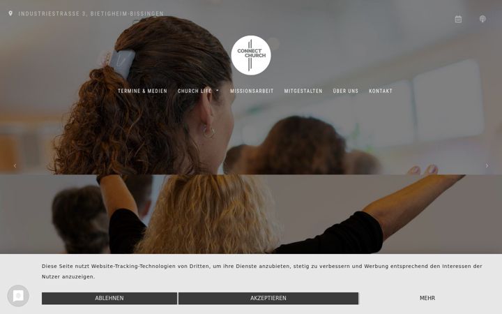 Screenshot of connectchurch.de