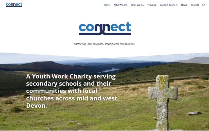 Screenshot of connectdevon.org