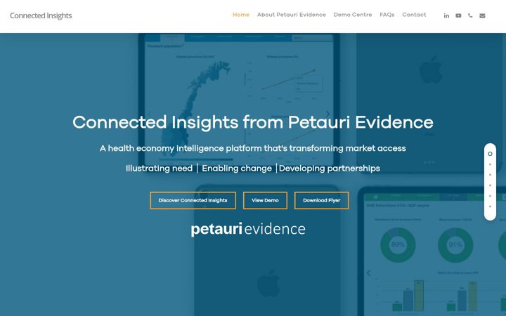 Screenshot of connected-insights.com