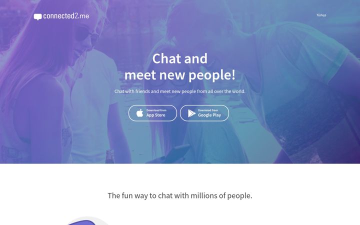Screenshot of connected2.me
