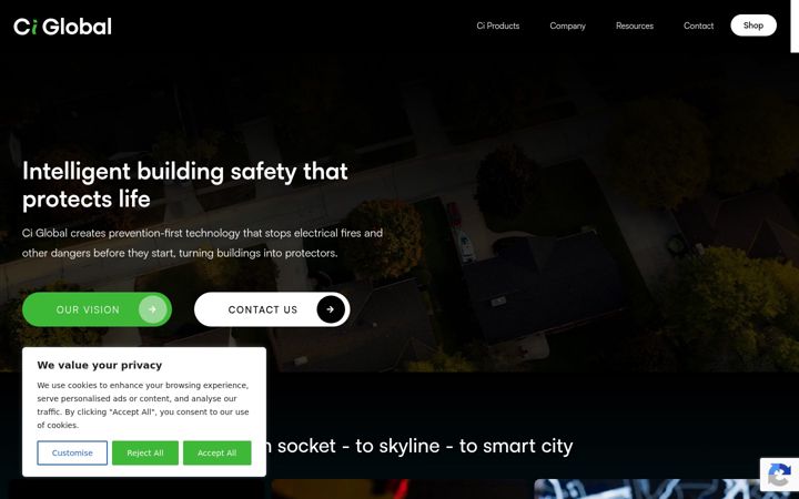 Screenshot of connectedinnovations.com