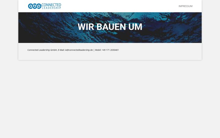 Screenshot of connectedleadership.de