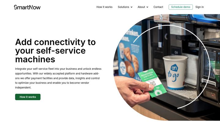 Screenshot of connectedmolecules.com