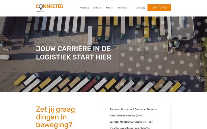 Screenshot of connectedpeople.eu