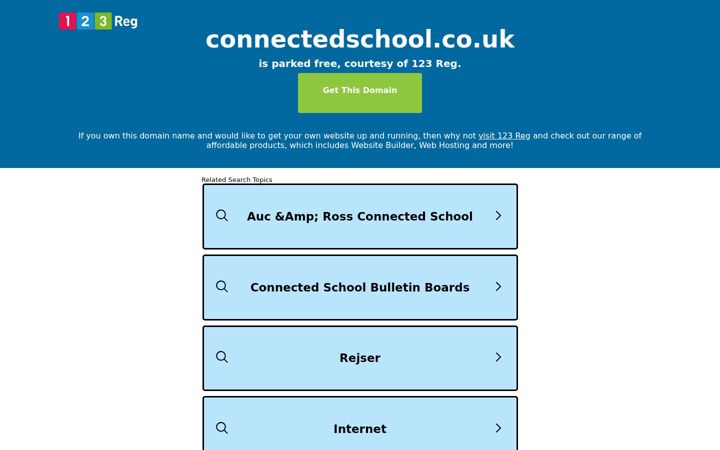 Screenshot of connectedschool.co.uk
