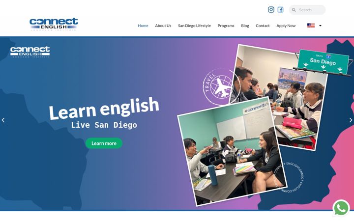 Screenshot of connectenglishsandiego.com