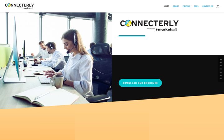 Snimka zaslona za connecterly.com.au