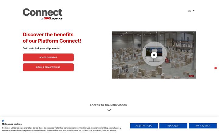 Screenshot of connecteu-xpo.com