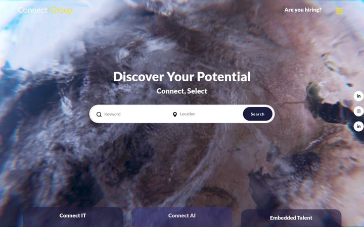Screenshot of connectgroup.ai