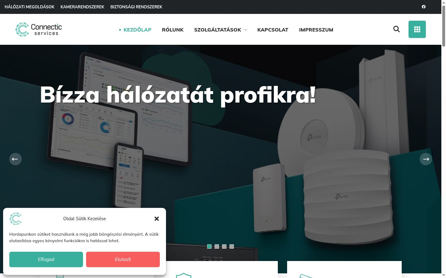 Ekrānuzņēmums ar piekrišanas baneri, kas tika rādīts pirms jebkādas mijiedarbības
