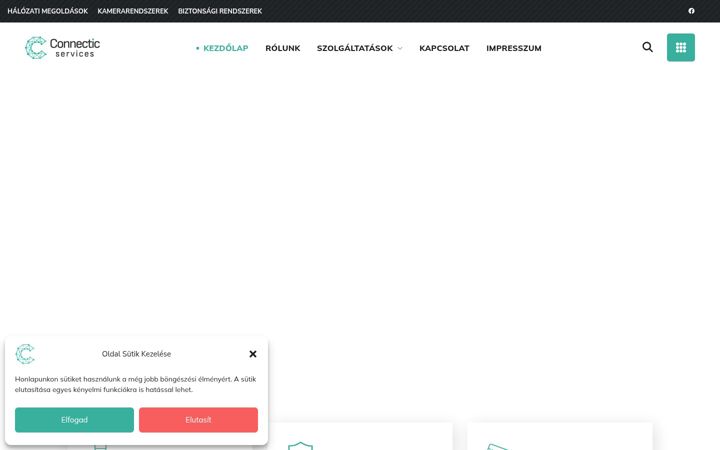Screenshot von connectic.hu