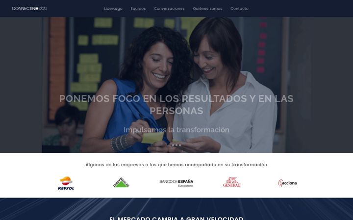 Screenshot of connecting-dots.es