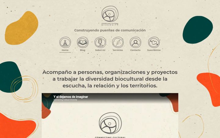 Screenshot of connectingculturaldiversity.com