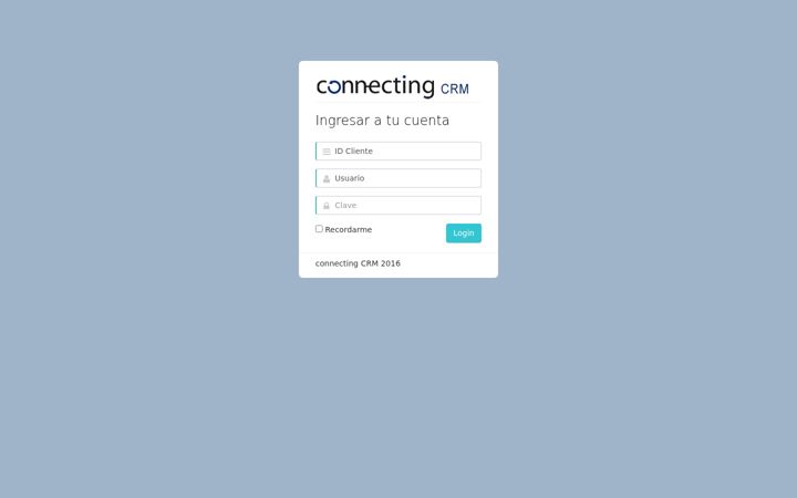 Screenshot of connectingonline.com.ar