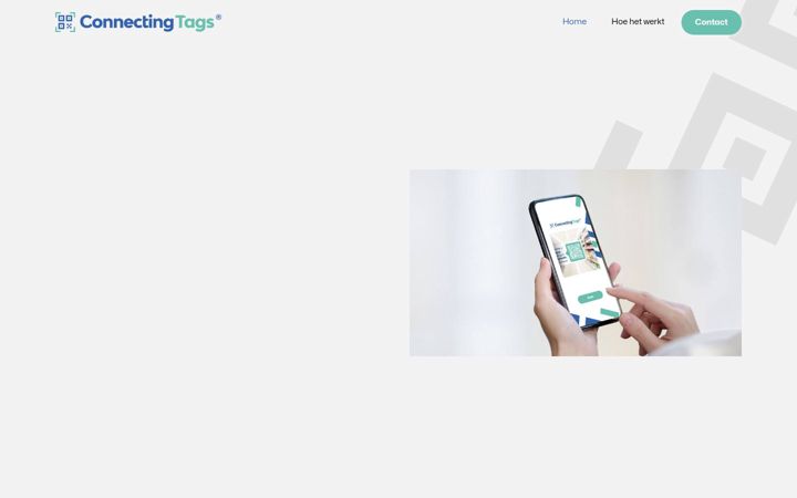 Screenshot of connectingtags.be