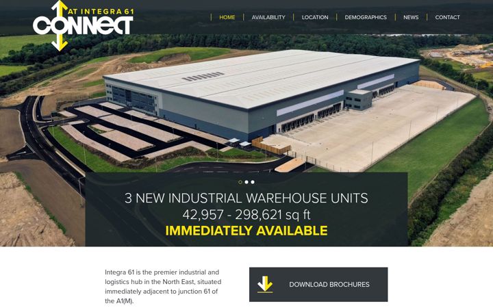 Screenshot of connectintegra61.co.uk