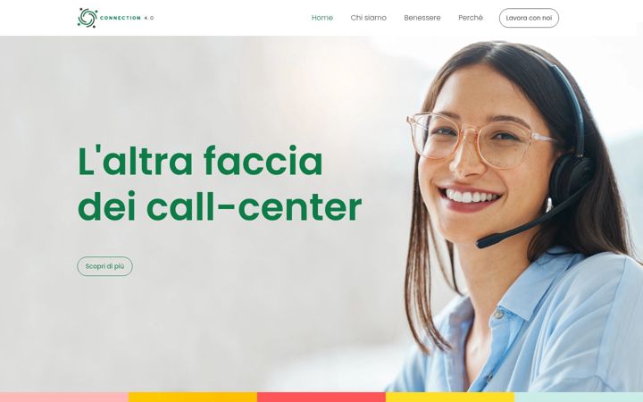 Screenshot of connection-srl.it