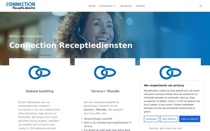 Screenshot of connection.nl